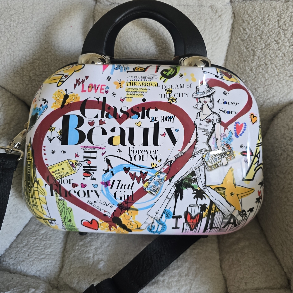 Brighton Multicolor Graphic Crossbody Bag
